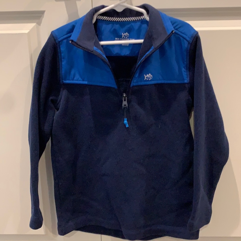 Southern tide sweater quarter zipper